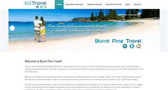 Desktop Screenshot of burntpinetravel.com